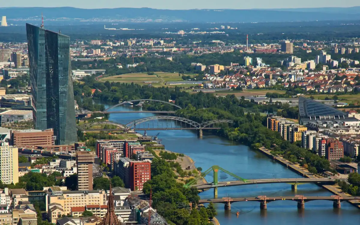 Rundflug Frankfurt und Rheingau